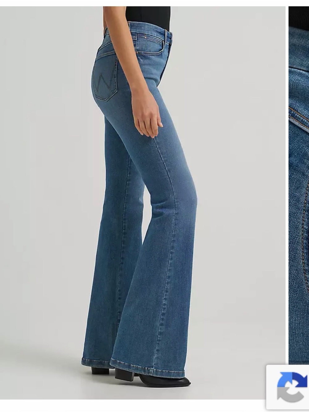 Wrangler Bespoke High-Rise Flare